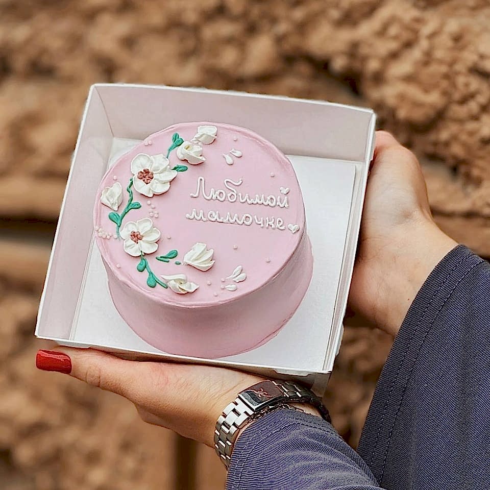 Бенто Торт Чиз с печенькой