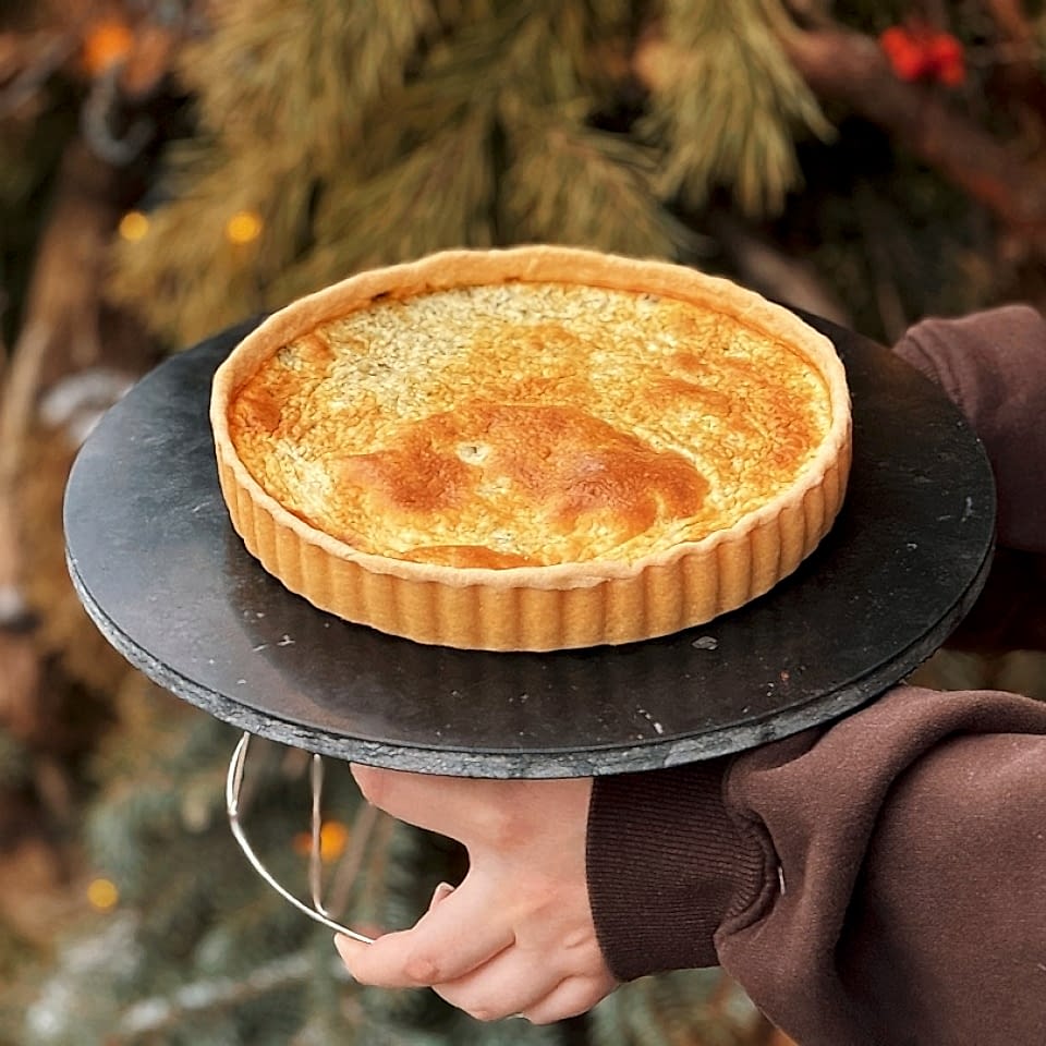 Лотарингский со шпинатом и Фетой