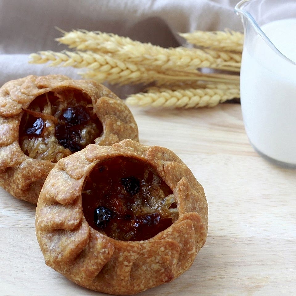 Галета с яблоками